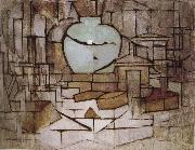 Piet Mondrian The still-life with dressing oil painting